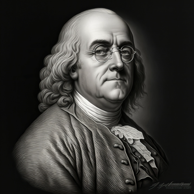 Ben Franklin Drawing