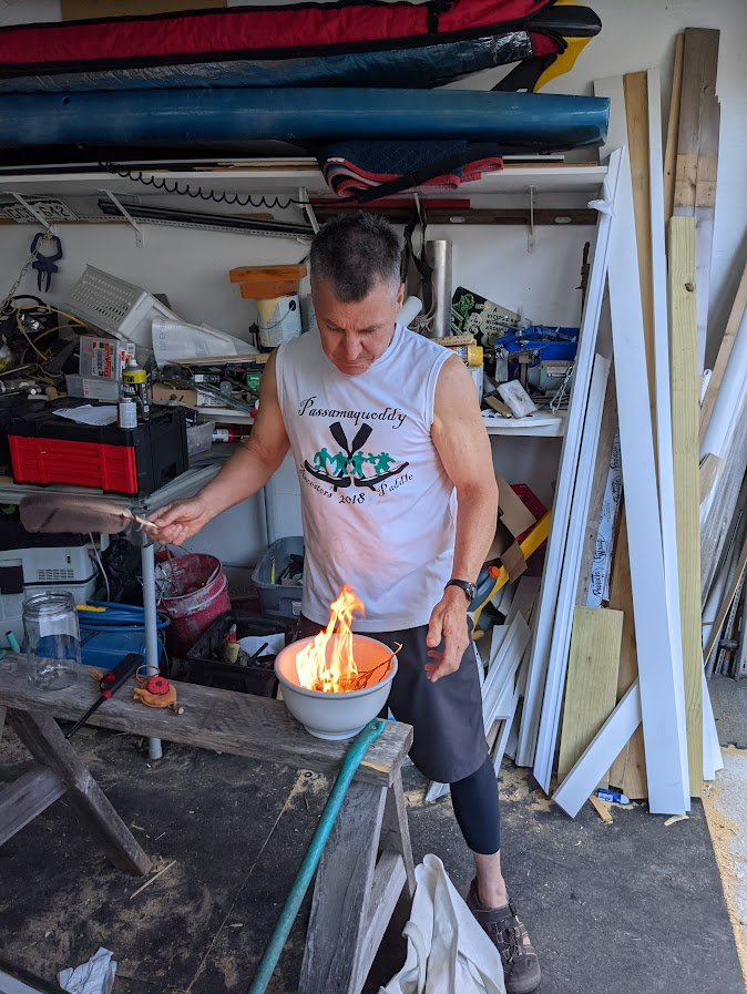 Photo of people paddling